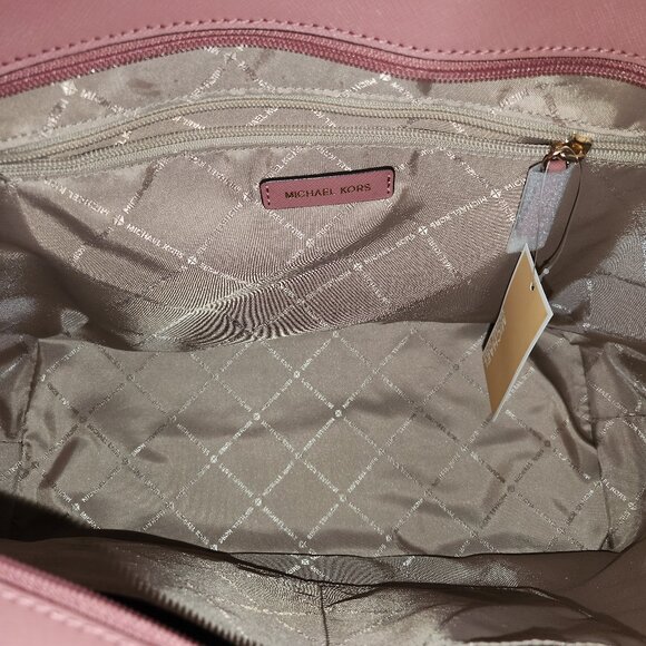 NWT Gilly Tote Michael Kors Leather Travel Shoulder Purse - Picture 7 of 15